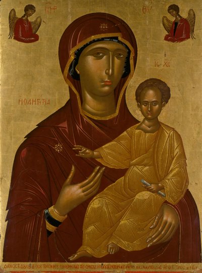 The Virgin Hodegetria by Unbekannt Unbekannt